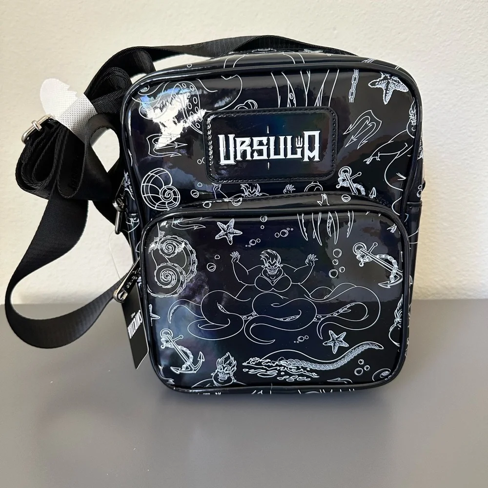 NWT Buckle-Down Disney The Little Mermaid Villain Ursula Poses Crossbody Bag - Picture 13 of 13
